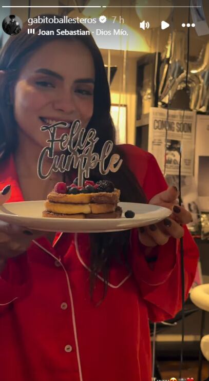Samadhi Zendejas celebró el cumpleaños de Gabito Ballesteros