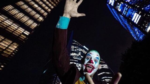 Facundo se disfraza del Joker para sketch en la CDMX