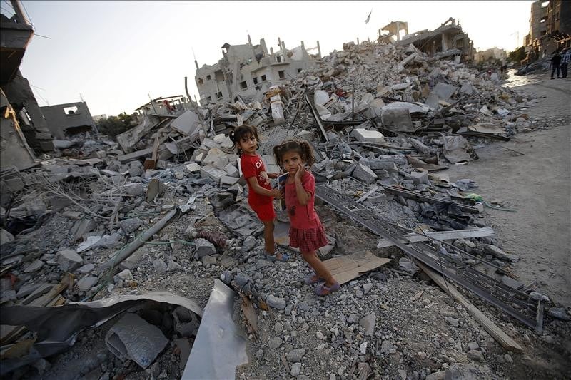 Niños víctimas de Israel en Gaza