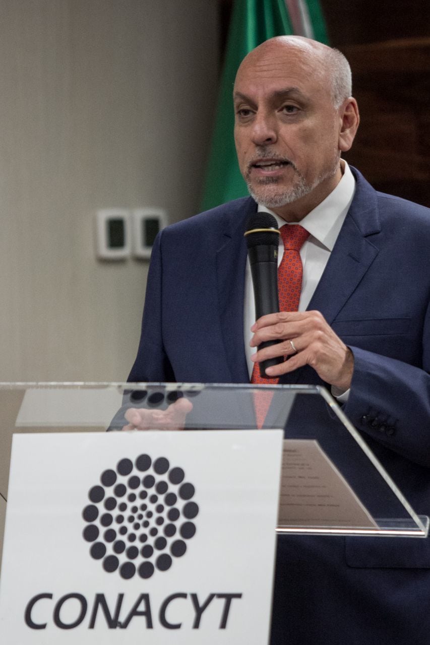 Enrique Cabrero Mendoza, director del Conacyt en el sexenio de Enrique Peña Nieto