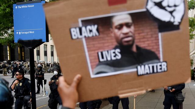 Protesta por George Floyd.