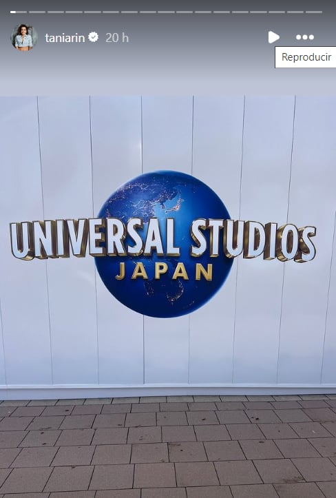 Tania Rincón visitó Universal Studios Japón junto a sus hijos