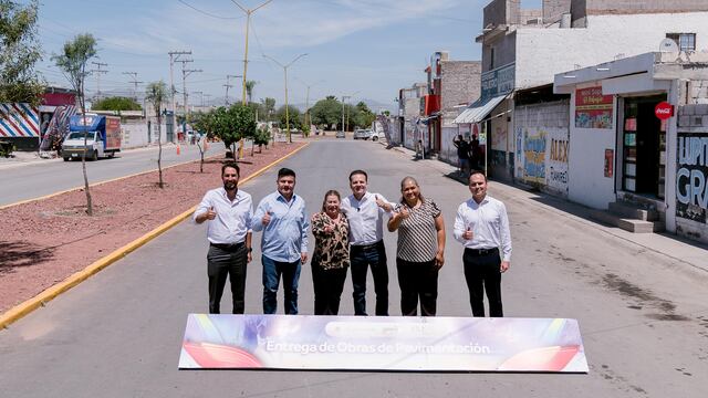 Esteban Villegas, gobernador de Durango, entrega vialidades rehabilitadas