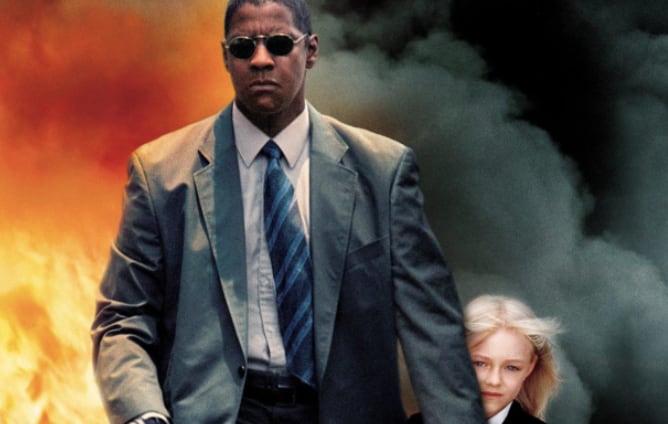 Denzel Washington y Dakota Fanning en 'Hombre en llamas'