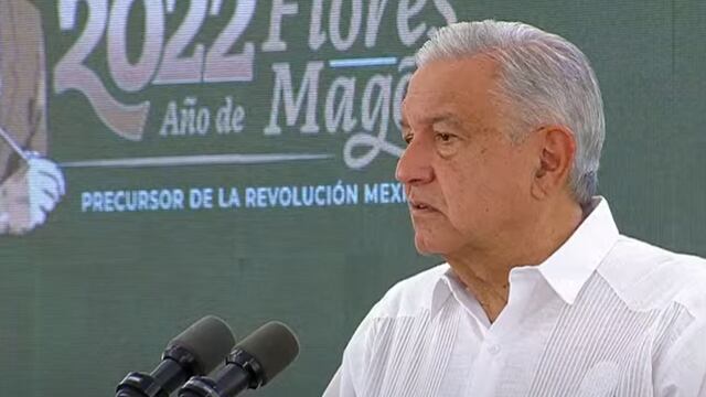 AMLO en la conferencia desde Veracruz