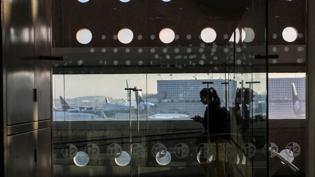 Interior del Aeropuerto Internacional de la Ciudad de México