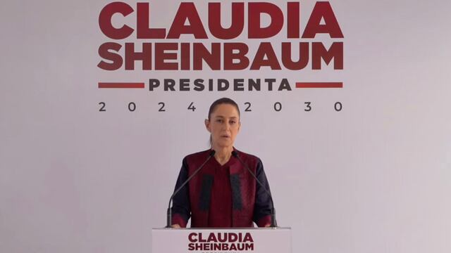 Claudia Sheinbaum en conferencia de prensa hoy 24 de julio