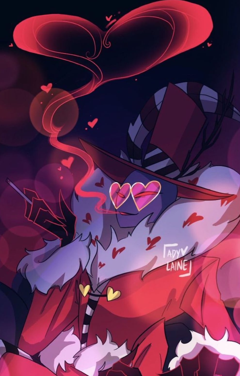 Fondo de pantalla de Valentino de Hazbin Hotel