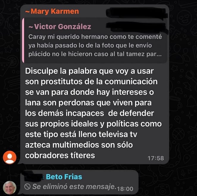 Chat referido/Plácido Garza