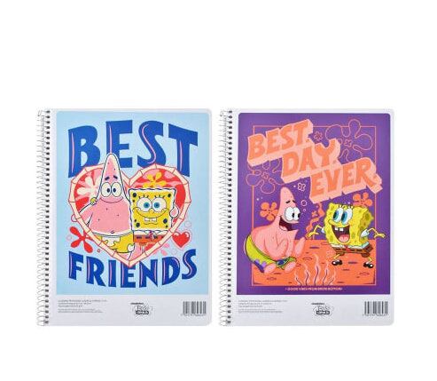 Cuadernos de Bob Esponja en Bodega Aurrerá
