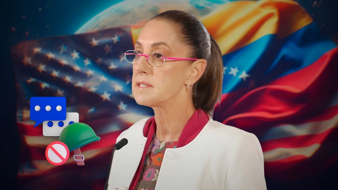 “La intervención nunca ha traído democracia”, dice Sheinbaum sobre Venezuela