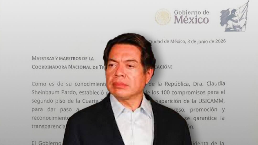 Mario Delgado revela qué ofreció a la CNTE sobre la USICAMM