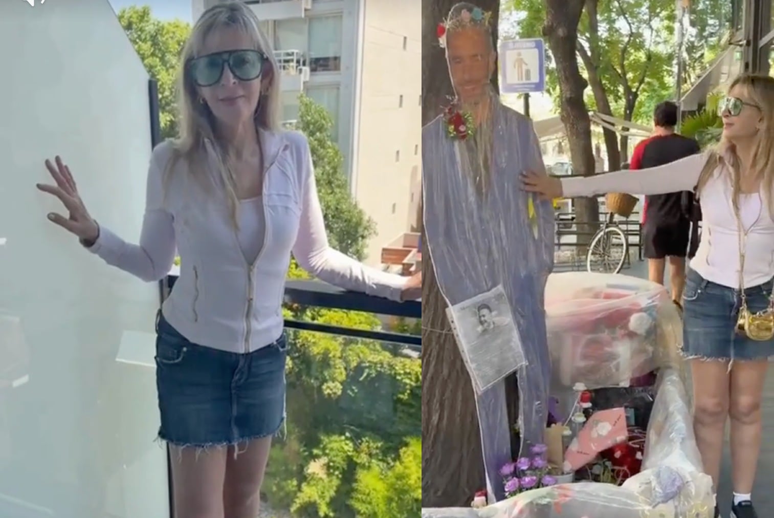 Shanik Berman se grabó desde el interior de la habitación de Liam Payne en hotel de Argentina