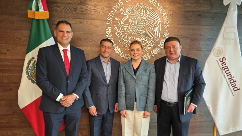 Maru Campos y Omar Garcia Harfuch hicieron un acuerdo para frenar la violencia en Chihuahua