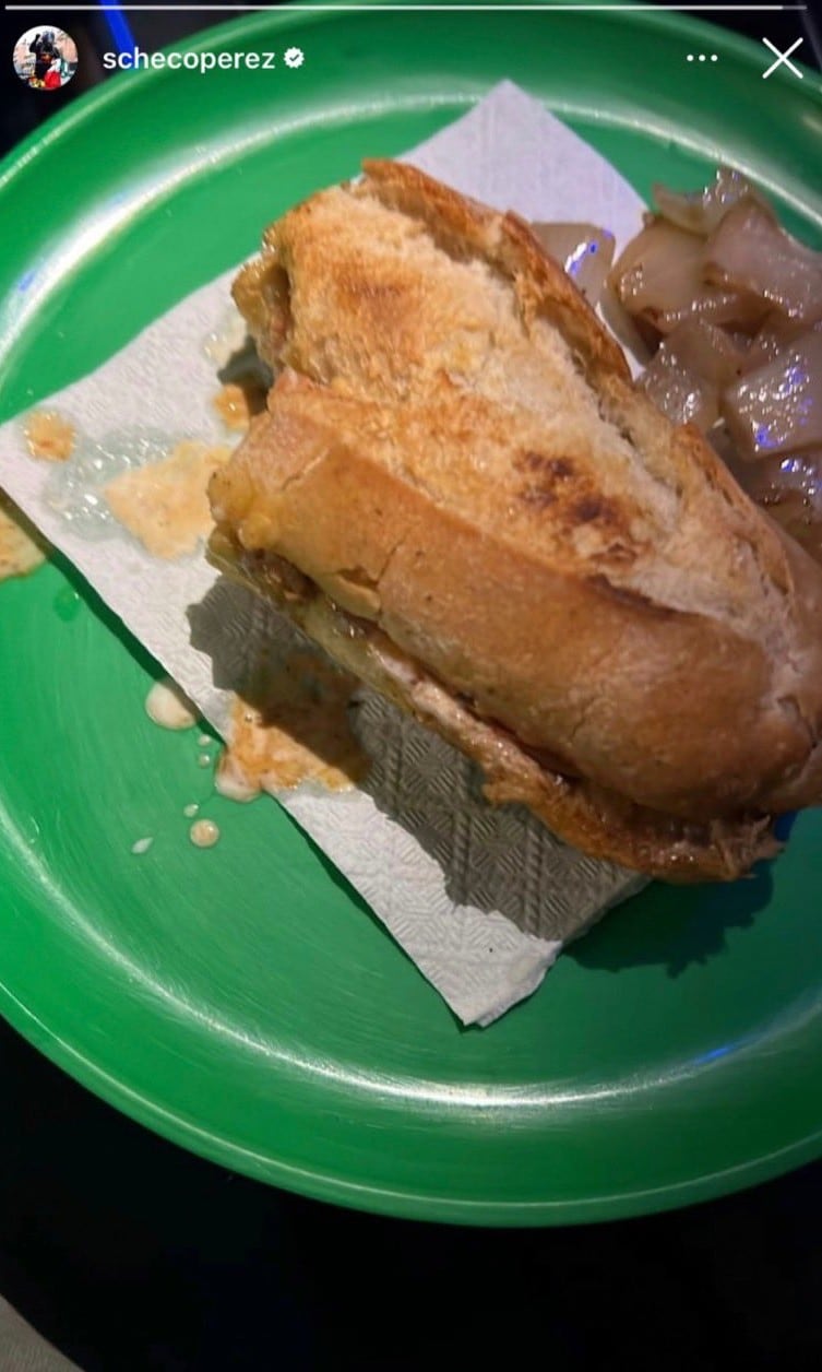 Torta Checo Pérez