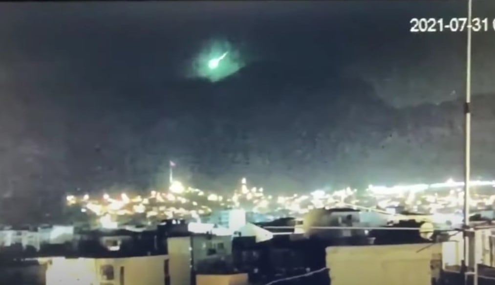 Meteorito en Turquía