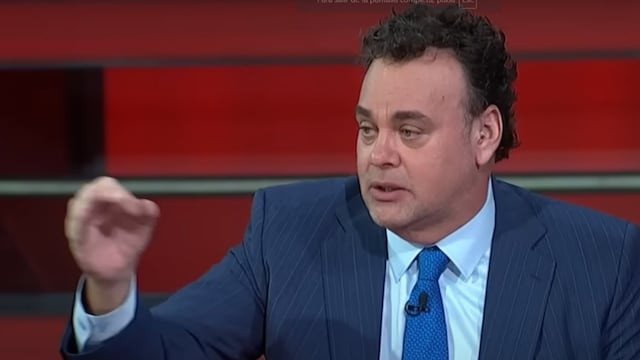 David Faitelson, en una emisión de TUDN.