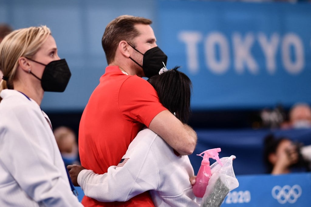 Simone Biles tras retirarse