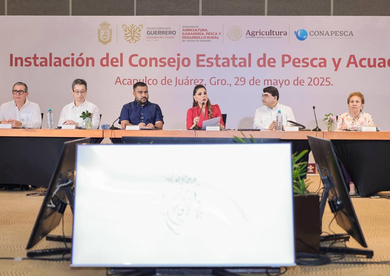 Evelyn Salgado participa en instalación del Consejo Estatal de Pesca y Acuacultura