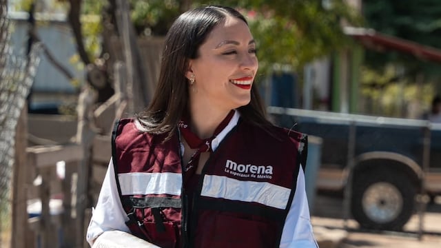 Julieta Ramírez, senadora de Morena con licencia.