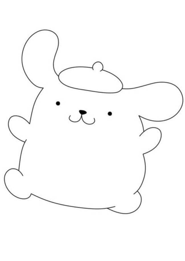 Dibujos de Pompompurin por su cumpleaños