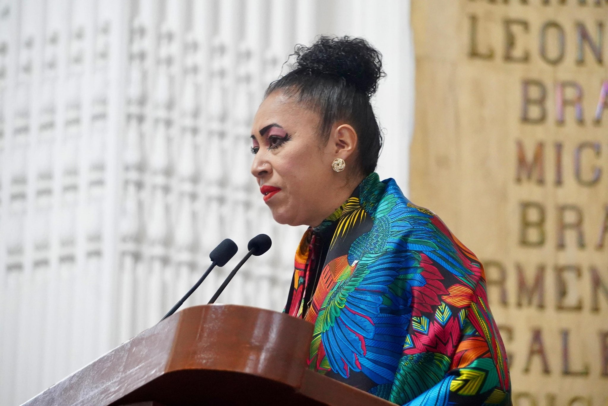Diputada del Congreso de CDMX, Rebeca Peralta