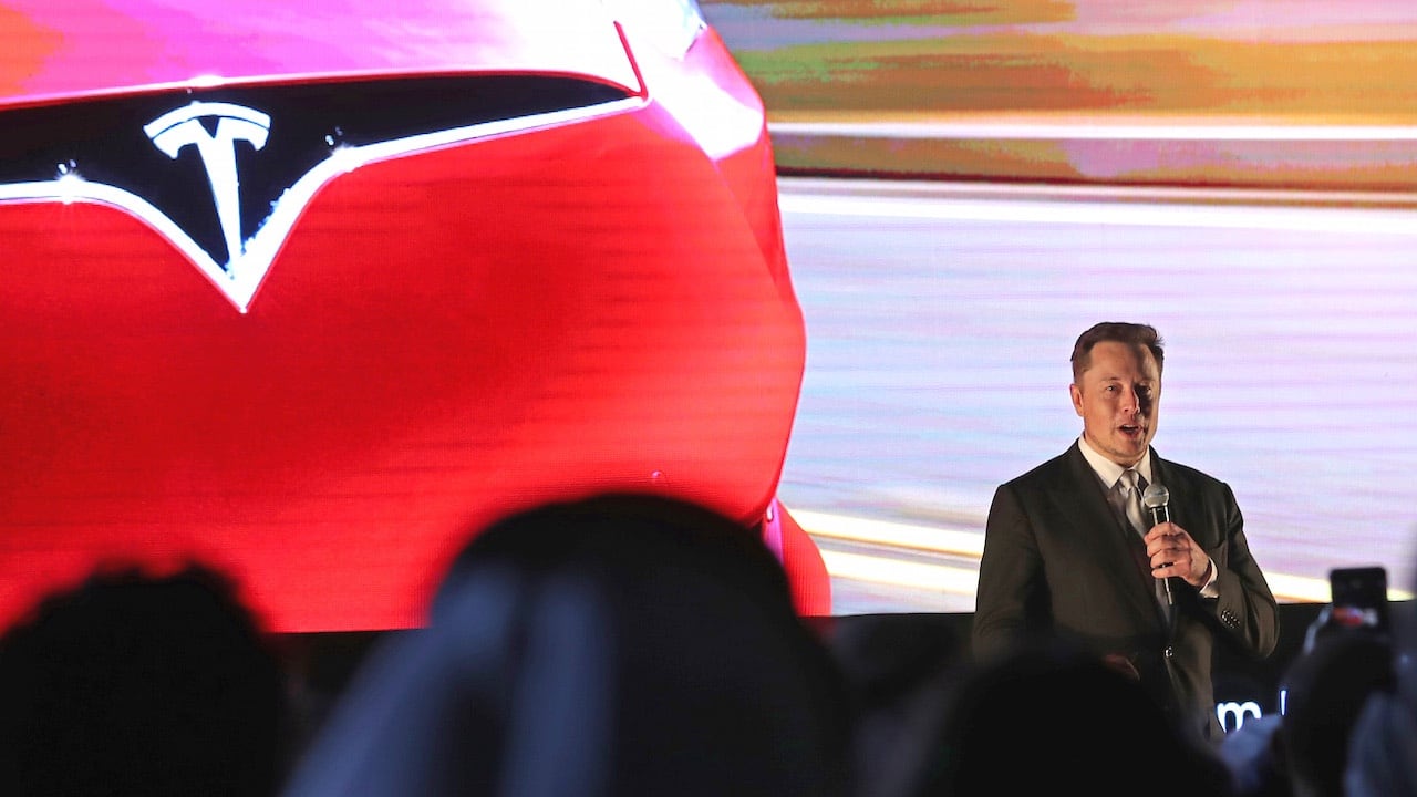 Elon Musk, director ejecutivo de Tesla.