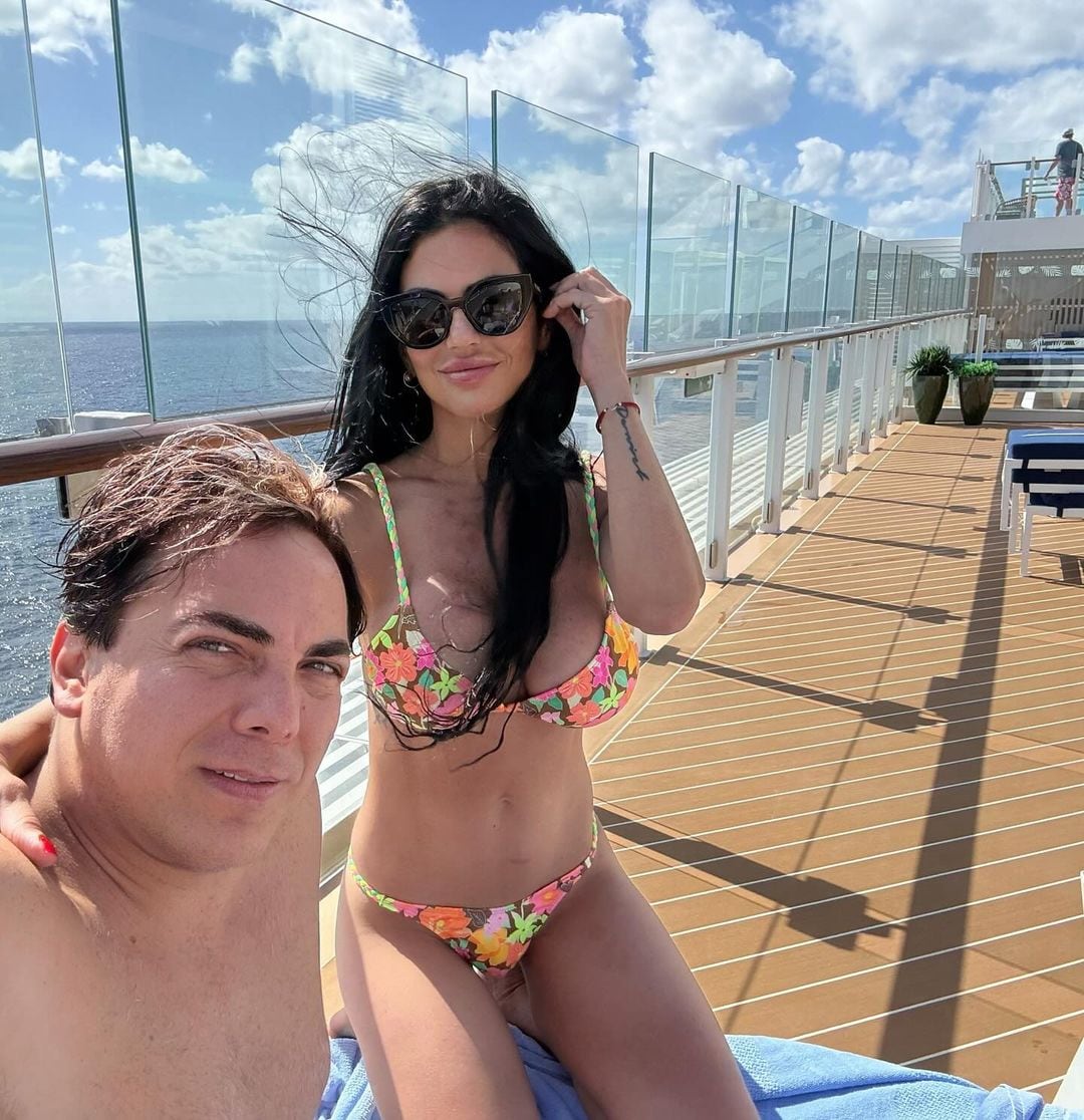 Mariela Sánchez de "luna de miel" con Cristian Castro