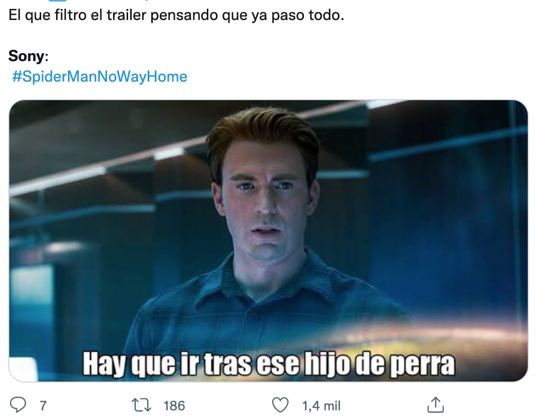 Memes de 'Spider-Man: No Way Home'