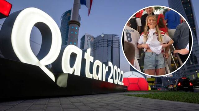 ¿Chica inglesa fue arrestada por levantarse la camiseta en el Mundial de Qatar 2022? Esto es lo que sabemos