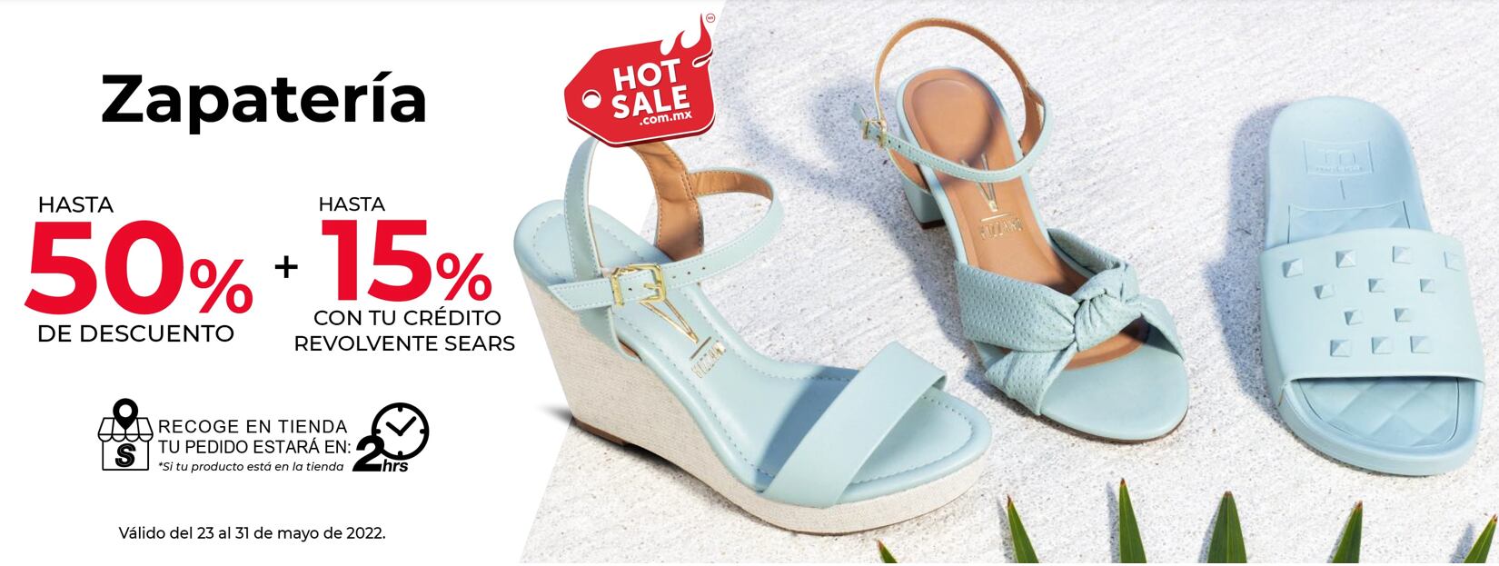 ofertas hot sale sears 2022 /captura de pantalla