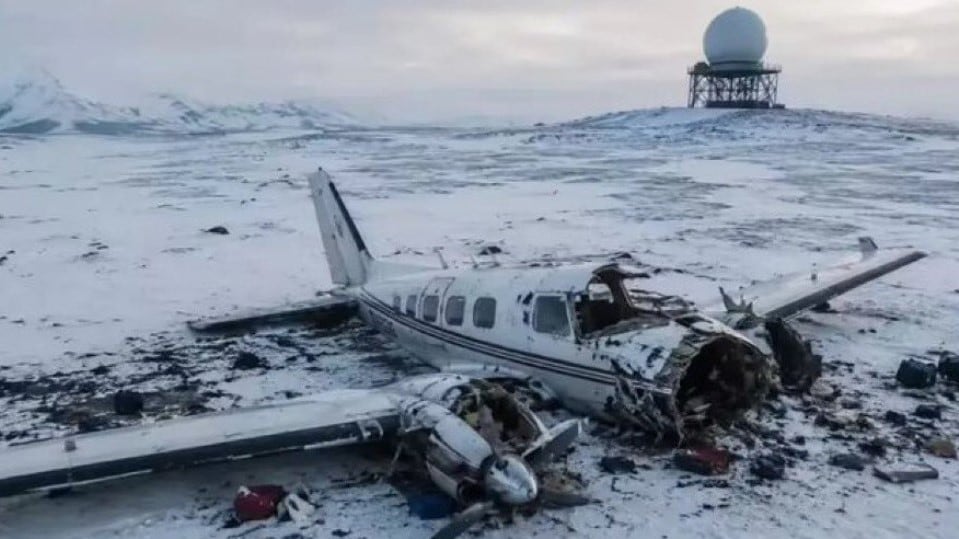Accidente aéreo en Alaska: mueren las ocho personas que viajaban a bordo