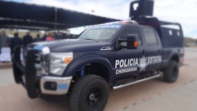 (Imagen ilustrativa) Patrulla de Policía Estatal de Chihuahua