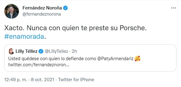 Noroña tuit