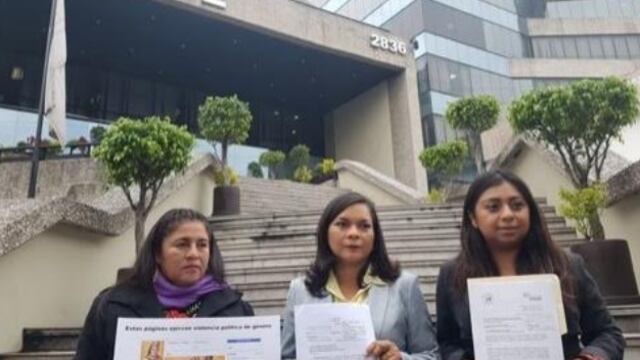 Mojica Morga solicitó también protección, para ella y para su equipo de campaña,