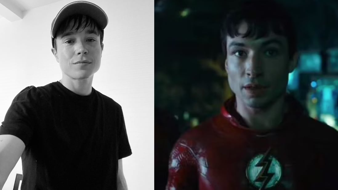 ¿Ezra Miller por Elliot Page? Fans quieren que encarne a Barry Allen en ‘The Flash’