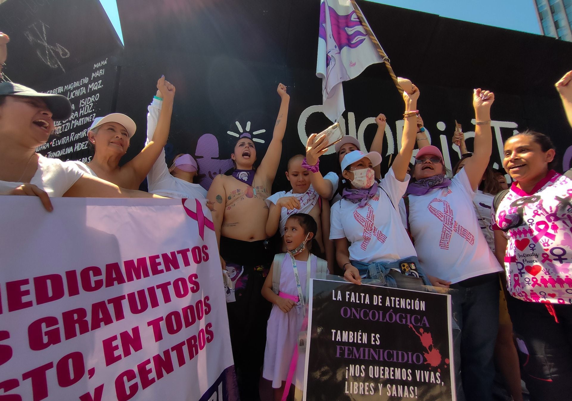 Así se vive la la marcha del 8M por el Día Internacional de la Mujer 2023 desde CDMX