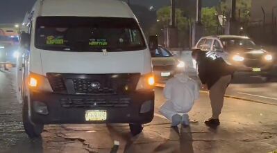 Matan a conductor de combi en la calzada Ignacio Zaragoza