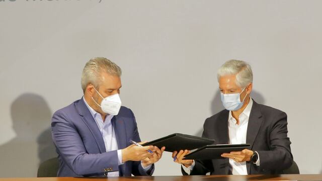 Alfredo Ramírez Bedolla y Alfredo Del Mazo