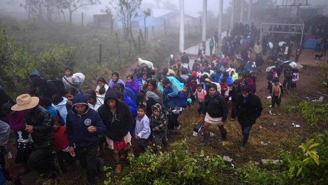 Personas desplazadas en México