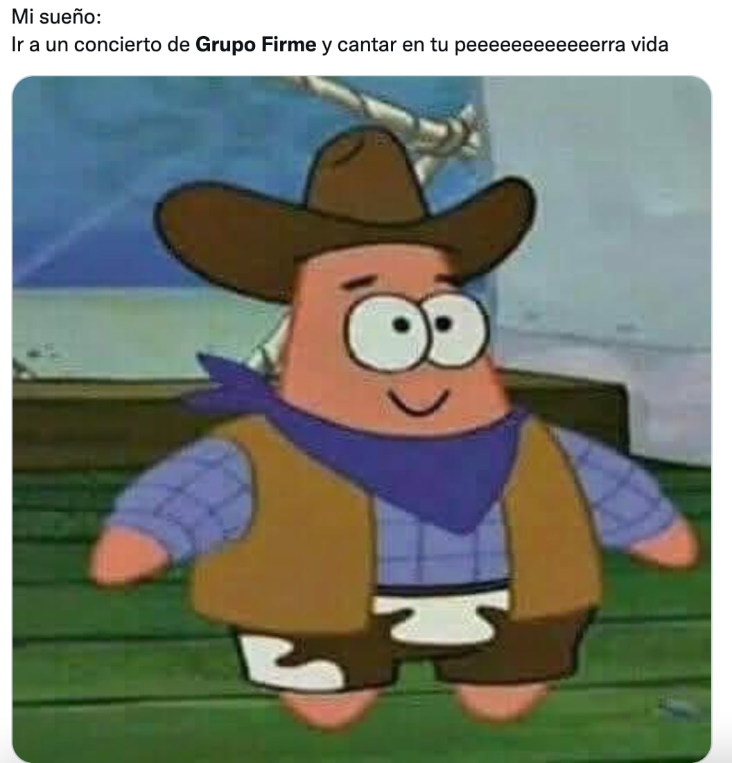 Meme de Harry Styles y Grupo Firme en el Coachella