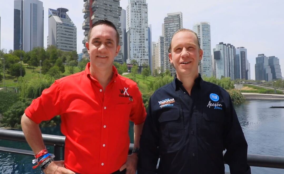 Santiago Taboada y Adrián Rubalcava