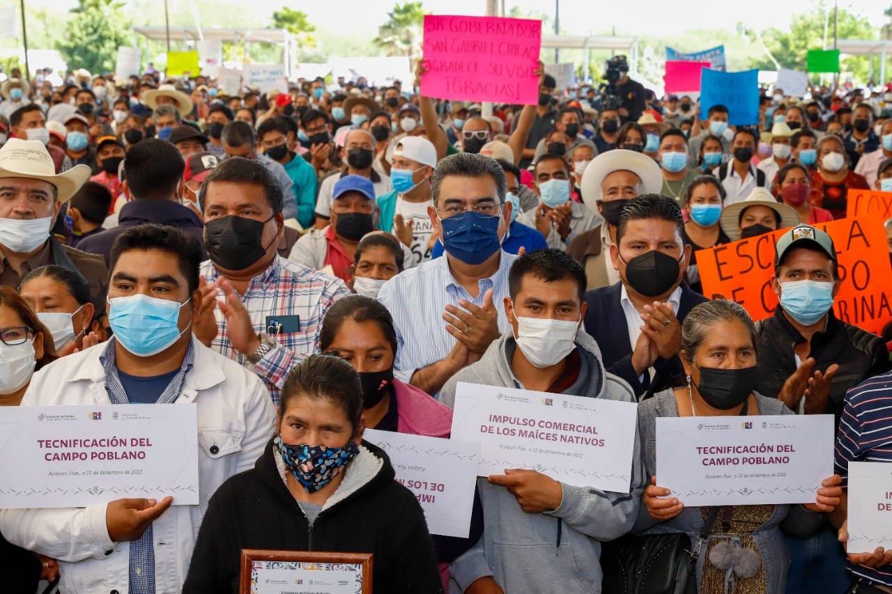 Sergio Salomón Céspedes garantiza apoyos al campo en Puebla sin tintes políticos ni intermediarios