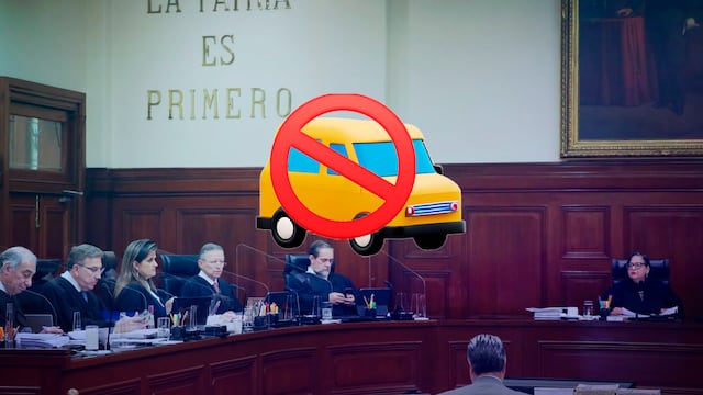 Ministros de la SCJN no usarán camionetas blindadas