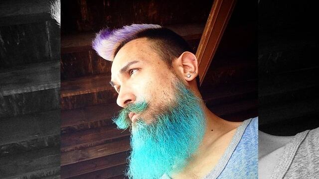 "Merman Hair", la nueva tendencia entre los hombres que quieren cambiar el color de su pelo