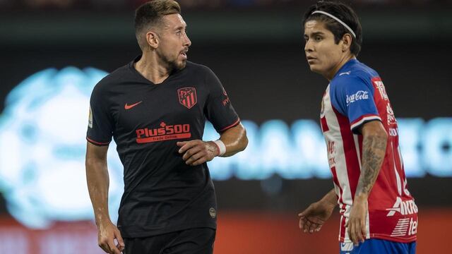 Herrera jugó los segundos 45 minutos del duelo ante Chivas