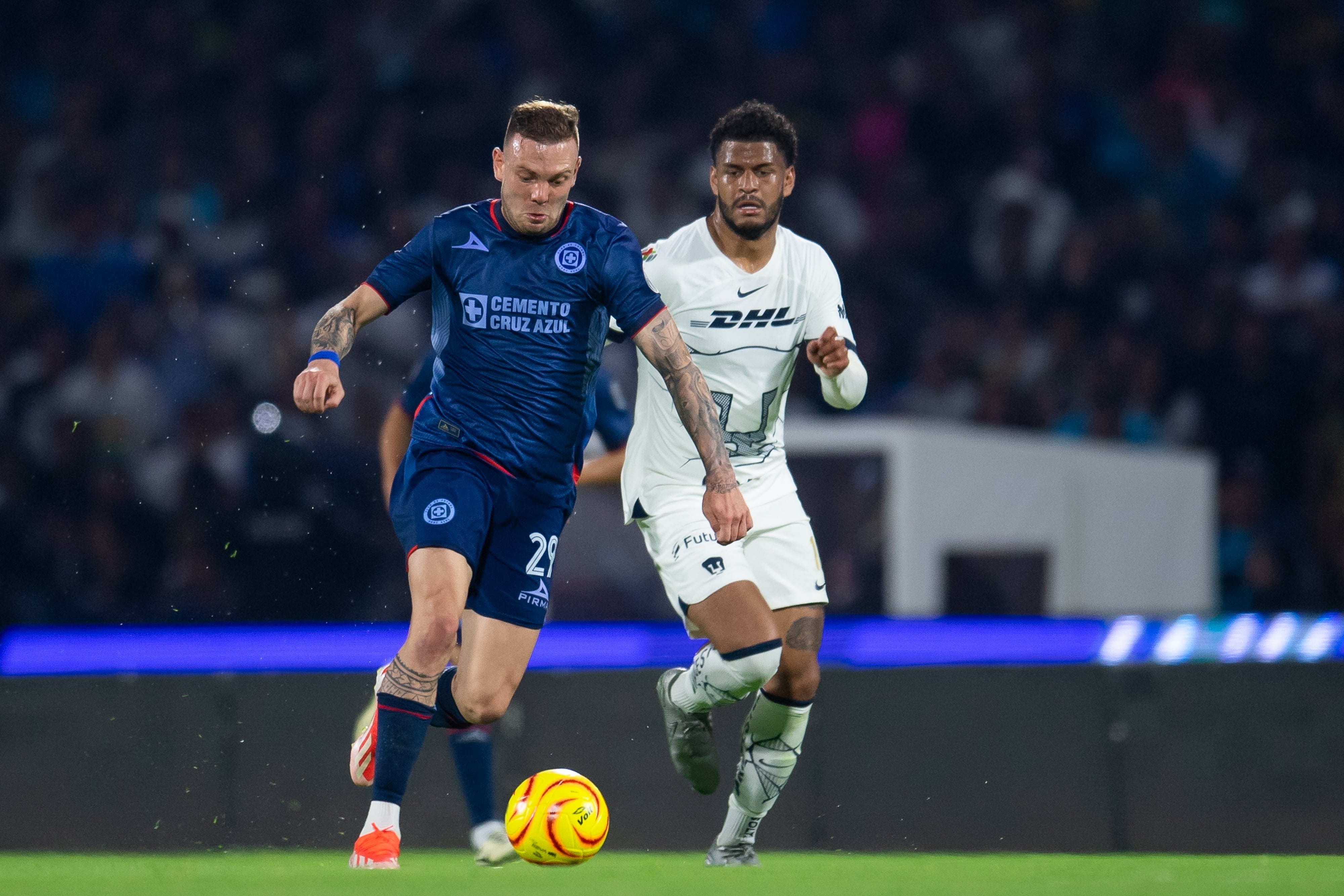 Pumas vs Cruz Azul en el Clausura 2024
