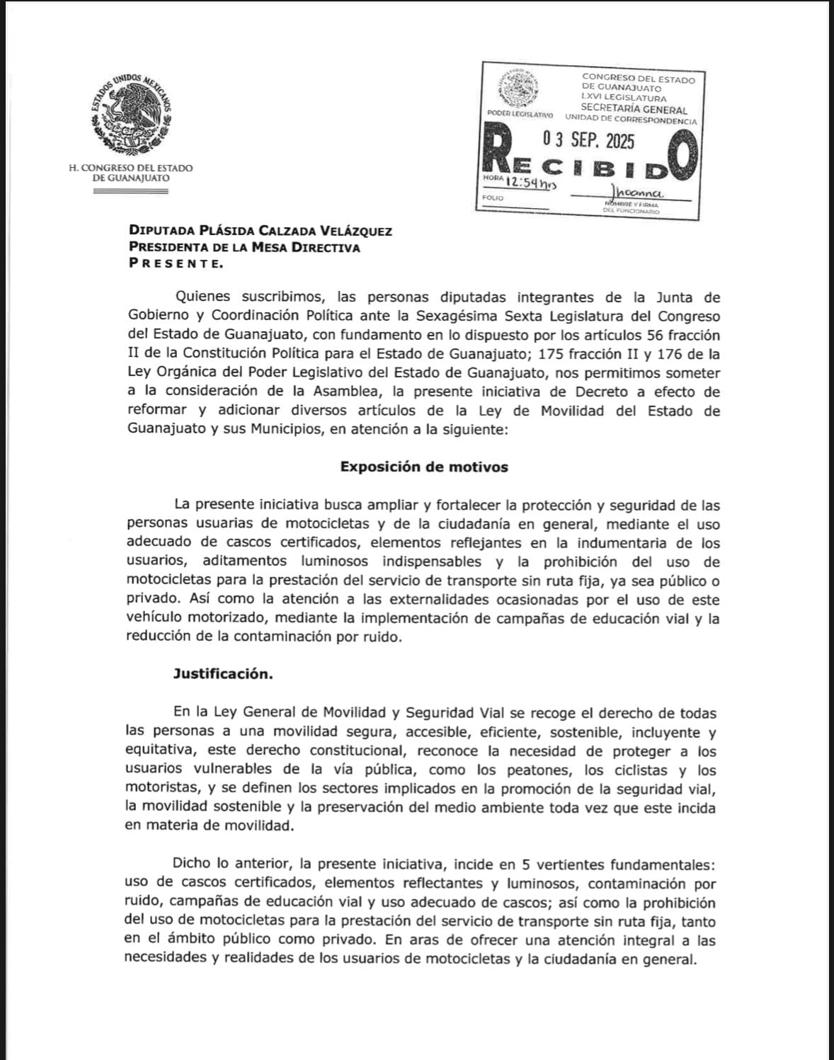 Diputados de Guanajuato busca prohibir viajes de Uber Moto y Didi Moto