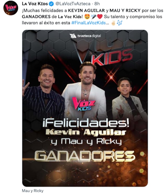 La Voz Kids 2022: Te contamos quién ganó y cuánto dinero se llevó de premio