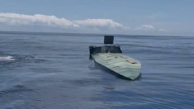 Narcosubmarino incautado en Colombia